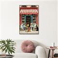 Picture of Paws and Pastries  _GroupedProduct_Rectangle_Portrait_Canvas_Framed_