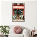 Picture of Paws and Pastries  _GroupedProduct_Rectangle_Portrait_Canvas_Framed_