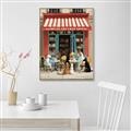 Picture of Paws and Pastries  _GroupedProduct_Rectangle_Portrait_Canvas_Framed_