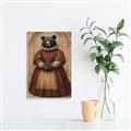 Picture of The Renaissance Black Bear _GroupedProduct_Rectangle_Portrait_Unframed_Print_Only_