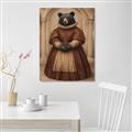 Picture of The Renaissance Black Bear _GroupedProduct_Rectangle_Portrait_Unframed_Print_Only_
