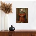 Picture of Echoes of a Canine Court I _GroupedProduct_Rectangle_Portrait_Unframed_Print_Only_