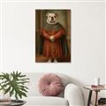 Picture of Echoes of a Canine Court I _GroupedProduct_Rectangle_Portrait_Unframed_Print_Only_
