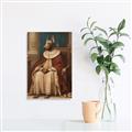 Picture of Echoes of a Canine Court II _GroupedProduct_Rectangle_Portrait_Unframed_Print_Only_