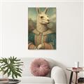 Picture of The Renaissance Llama _GroupedProduct_Rectangle_Portrait_Unframed_Print_Only_
