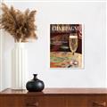 Picture of A Glass of Champagne _GroupedProduct_Rectangle_Portrait_Unframed_Print_Only_