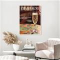 Picture of A Glass of Champagne _GroupedProduct_Rectangle_Portrait_Unframed_Print_Only_