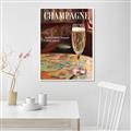 Picture of A Glass of Champagne _GroupedProduct_Rectangle_Portrait_Unframed_Print_Only_