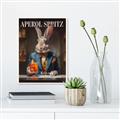 Picture of The Dapper Bunny _GroupedProduct_Rectangle_Portrait_Unframed_Print_Only_