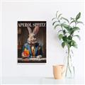 Picture of The Dapper Bunny _GroupedProduct_Rectangle_Portrait_Unframed_Print_Only_