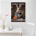 Picture of The Dapper Bunny _GroupedProduct_Rectangle_Portrait_Unframed_Print_Only_