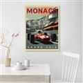 Picture of Monaco Grand Prix II _GroupedProduct_Rectangle_Portrait_Unframed_Print_Only_