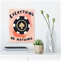 Picture of Everything or Nothing _GroupedProduct_Rectangle_Portrait_Unframed_Print_Only_