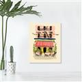 Picture of French Café _GroupedProduct_Rectangle_Portrait_Unframed_Print_Only_