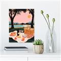 Picture of A Toast to Tranquility _GroupedProduct_Rectangle_Portrait_Unframed_Print_Only_