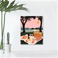 Picture of A Toast to Tranquility _GroupedProduct_Rectangle_Portrait_Unframed_Print_Only_