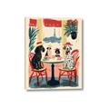 Picture of Café Canine _GroupedProduct_Rectangle_Portrait_Canvas_