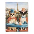 Picture of Tea Time at the Tower _GroupedProduct_Rectangle_Portrait_Canvas_