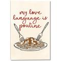 Picture of My Love Language is Poutine _GroupedProduct_Rectangle_Portrait_Canvas_