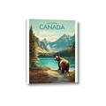 Picture of Canadian Brown Bear _GroupedProduct_Rectangle_Portrait_Canvas_