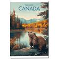Picture of Canadian Beavers _GroupedProduct_Rectangle_Portrait_Canvas_