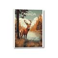 Picture of Canadian Deer _GroupedProduct_Rectangle_Portrait_Canvas_