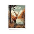 Picture of Canadian Deer _GroupedProduct_Rectangle_Portrait_Canvas_
