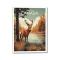 Picture of Canadian Deer _GroupedProduct_Rectangle_Portrait_Canvas_