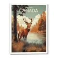 Picture of Canadian Deer _GroupedProduct_Rectangle_Portrait_Canvas_