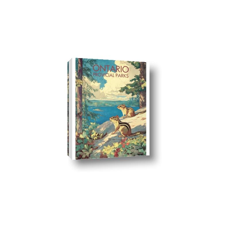 Picture of Critters of the Parks _GroupedProduct_Rectangle_Portrait_Canvas_