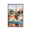 Picture of Tea Time at the Tower _GroupedProduct_Rectangle_Portrait_Canvas_Framed_