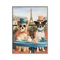 Picture of Tea Time at the Tower _GroupedProduct_Rectangle_Portrait_Canvas_Framed_