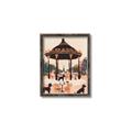Picture of Le Petit Chien Tea Party _GroupedProduct_Rectangle_Portrait_Canvas_Framed_