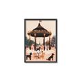 Picture of Le Petit Chien Tea Party _GroupedProduct_Rectangle_Portrait_Canvas_Framed_