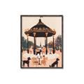 Picture of Le Petit Chien Tea Party _GroupedProduct_Rectangle_Portrait_Canvas_Framed_