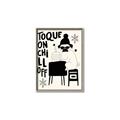 Picture of Toque on, Chill Off _GroupedProduct_Rectangle_Portrait_Canvas_Framed_