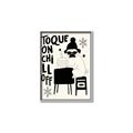 Picture of Toque on, Chill Off _GroupedProduct_Rectangle_Portrait_Canvas_Framed_