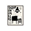 Picture of Toque on, Chill Off _GroupedProduct_Rectangle_Portrait_Canvas_Framed_