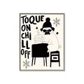 Picture of Toque on, Chill Off _GroupedProduct_Rectangle_Portrait_Canvas_Framed_