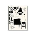 Picture of Toque on, Chill Off _GroupedProduct_Rectangle_Portrait_Canvas_Framed_