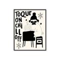 Picture of Toque on, Chill Off _GroupedProduct_Rectangle_Portrait_Canvas_Framed_