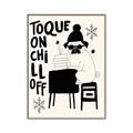 Picture of Toque on, Chill Off _GroupedProduct_Rectangle_Portrait_Canvas_Framed_