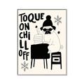 Picture of Toque on, Chill Off _GroupedProduct_Rectangle_Portrait_Canvas_Framed_