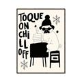 Picture of Toque on, Chill Off _GroupedProduct_Rectangle_Portrait_Canvas_Framed_