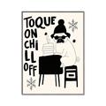 Picture of Toque on, Chill Off _GroupedProduct_Rectangle_Portrait_Canvas_Framed_