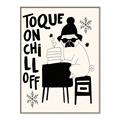 Picture of Toque on, Chill Off _GroupedProduct_Rectangle_Portrait_Canvas_Framed_