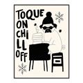 Picture of Toque on, Chill Off _GroupedProduct_Rectangle_Portrait_Canvas_Framed_