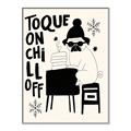 Picture of Toque on, Chill Off _GroupedProduct_Rectangle_Portrait_Canvas_Framed_