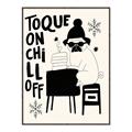 Picture of Toque on, Chill Off _GroupedProduct_Rectangle_Portrait_Canvas_Framed_