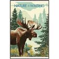 Picture of Nature is Waiting _GroupedProduct_Rectangle_Portrait_Canvas_Framed_